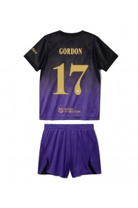 Barcelona Anthony Gordon #17 Babyklær Borte Fotballdrakt til barn 2026-27 Korte ermer (+ Korte bukser)